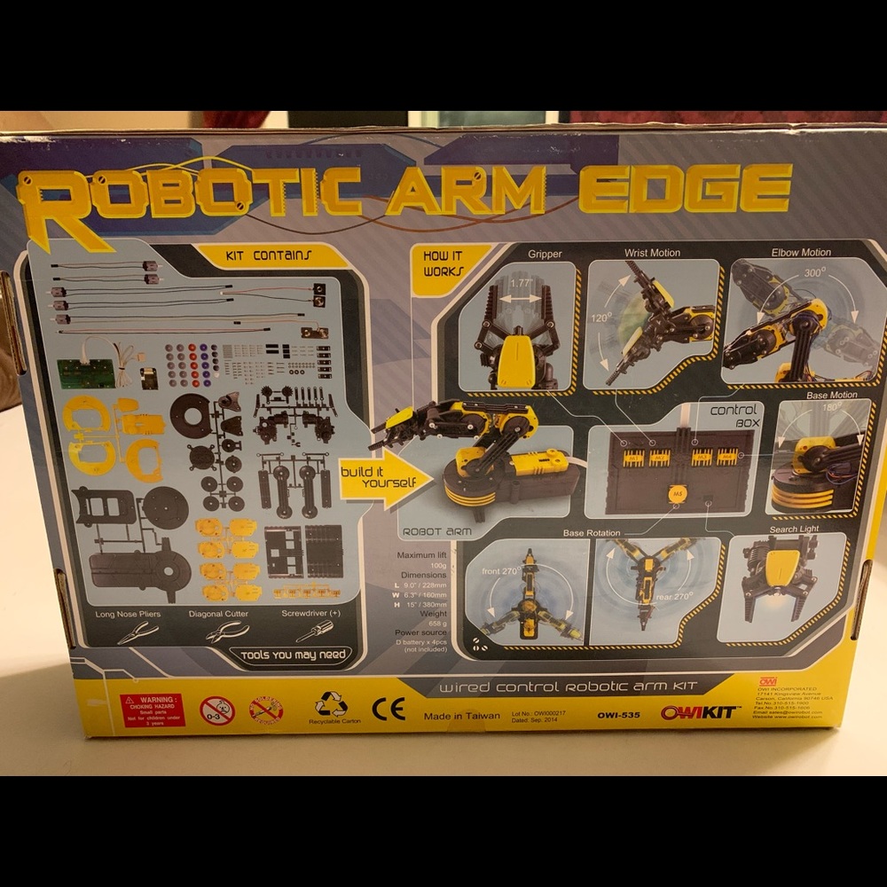 Robot arm edge - Picture 2 of 3